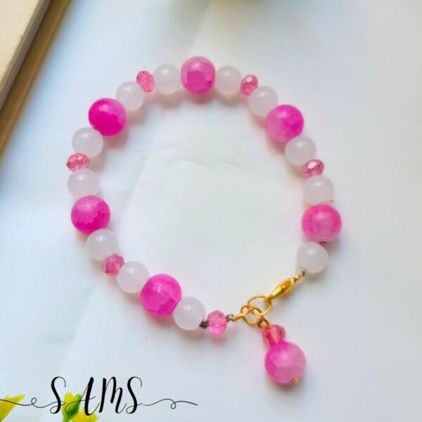 Handmade Bracelet For Girls Beads and Crystals Bl-2672-051