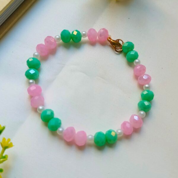 Handmade Bracelet For Girls Beads and Crystals Bl-2672-058