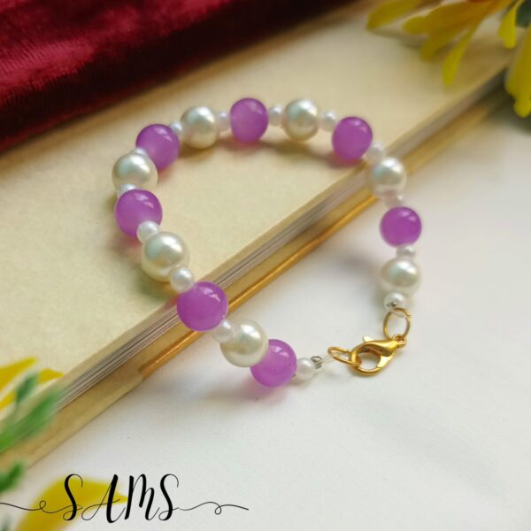 Pearl and Beads Bracelets FOr Girls and Womens TL-2672-001 - Image 4