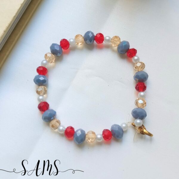 Handmade Bracelet For Girls Beads and Crystals Bl-2672-049