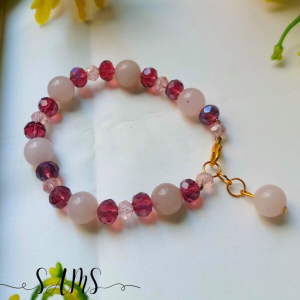 Handmade Bracelet For Girls Beads and Crystals Bl-2672-043