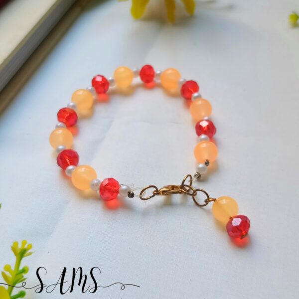 Handmade Bracelet For Girls Beads and Crystals Bl-2672-061 - Image 2