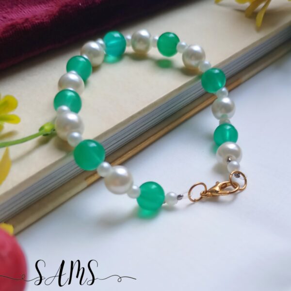 Pearl and Beads Bracelets FOr Girls and Womens TL-2672-008 - Image 2