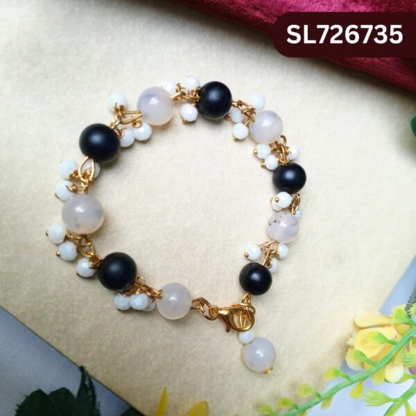 Dangler Bracelets With Pearl and Stone SL-2672-035