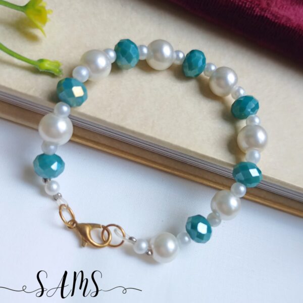 Pearl and Beads Bracelets FOr Girls and Womens TL-2672-006 - Image 2