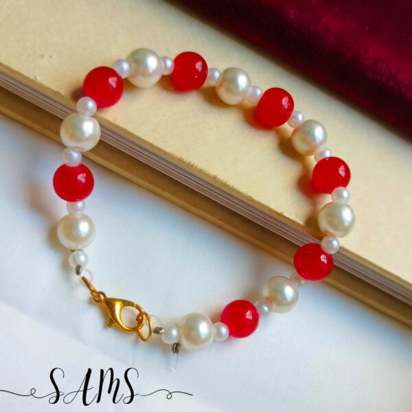 Pearl and Beads Bracelets FOr Girls and Womens TL-2672-010 - Image 2