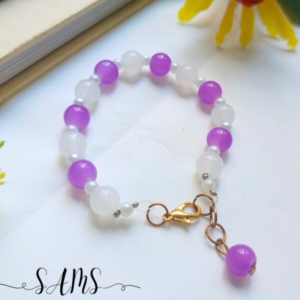 Handmade Bracelet For Girls Beads and Crystals  Bl-2672-056