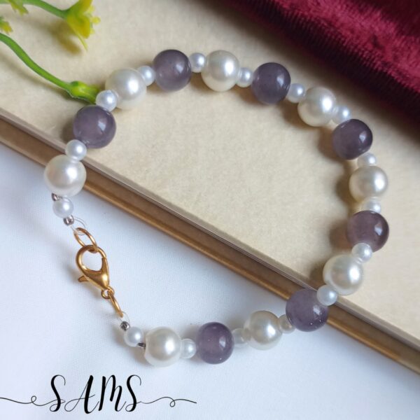 Pearl and Beads Bracelets FOr Girls and Womens TL-2672-007 - Image 4