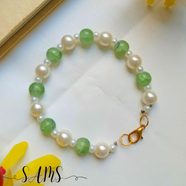 Pearl and Beads Bracelets FOr Girls and Womens TL-2672-014 - Image 4